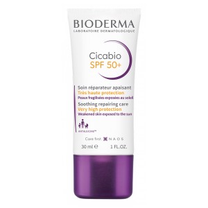 Bioderma Cicabio Creme+ SPF50+ Καταπραϋντική Κρέμα Ανάπλασης με Υψηλή Αντηλιακή Προστασία, 40ml