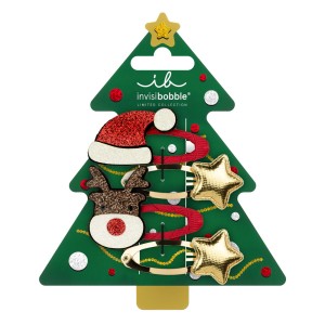 Invisibobble Clipstar Kids Winter Wonderland, 4τμχ