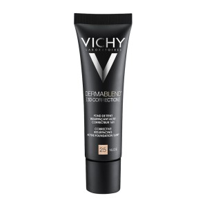 Vichy Dermablend 3D Correction Make-up 25 Nude Διορθωτικό Μέικαπ Υψηλής Κάλυψης για Λιπαρές Επιδερμίδες, 30ml