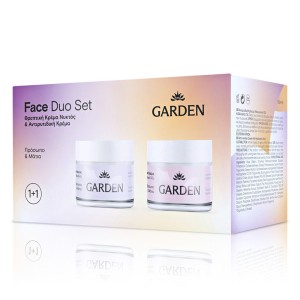 Garden Face Duo Σετ Περιποίησης No.3 για Αντιγήρανση με Αντιρυτιδική Κρέμα 50ml & Θρεπτική Κρέμα Νυκτός 50ml, 1σετ
