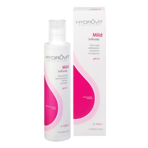 Hydrovit Mild Softsoap Υγρό Καθαρισμού Προσώπου & Σώματος, 150ml