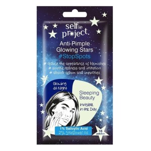 Selfie Project Anti-Pimple Glowing Stars Stop Spots Επιθέματα  Προσώπου για την Ακμή, 20τμχ
