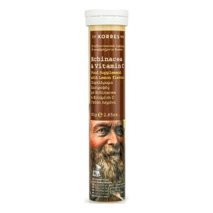Korres Συμπλήρωμα Διατροφής με Echinacea & Vitamin C, 18 αναβράζοντα δισκία