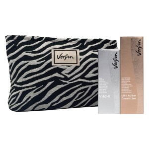 Version Derma Limited Edition Vita-K 30ml & Ultra Active Cream SPF15 50ml + Δώρο Τσαντάκι, 1σετ 