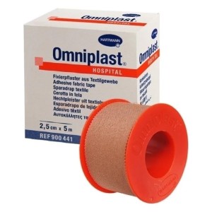 Αυτοκόλλητη ταινία στερέωσης Omniplast Hartmann 2,5 cm x 5 m