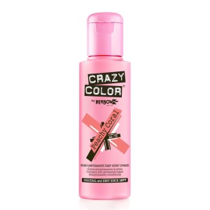 Crazy Color Semi Permanent Hair Color Ημιμόνιμη Βαφή Peachy Coral (Νο70), 100ml