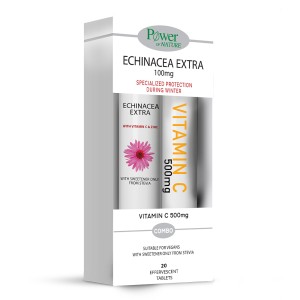 Power Health Promo Echinacea Extra 100mg 20αναβρ.δισκία & Vitamin C, 20αναβρ.δισκία