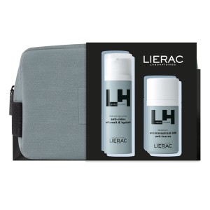 Lierac Εορταστικό Ανδρικό Σετ Κρέμα με Αντιρυτιδική Δράση 50ml & Αποσμητικό 50ml