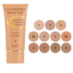 Coverderm Perfect Face Spf 20 Αδιάβροχο Make-up No6, 30ml