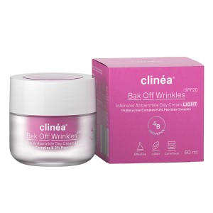 Clinéa Αντιγηραντική Κρέμα Ημέρας Bak Off Wrinkles LIGHT SPF20, 50ml