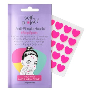 Selfie Project Anti-Pimple Patches για την Ακμή σε Σχήμα Καρδιάς, 20τμχ