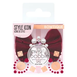 Invisibobble Slim Bowtique British Royal Take a Bow Λαστιχάκι Μαλλιών για Όλες τις Ηλικίες για Κάθε Στυλ & Τύπο Μαλλιών, 1τμχ