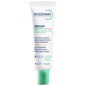 Bioderma Sebium Kerato+ Cover Gel-κρέμα με χρώμα κατά των ατελειών για το δέρμα με τάση ακμής 30ml