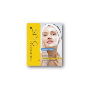 Panthenol Plus Aqua Repair Face Mask Μάσκα Σύσφιξης & Λάμψης με Λινάρι & Καλαμπόκι, 14ml