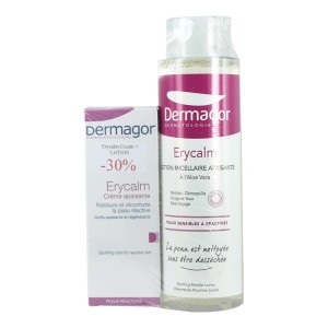 Dermagor Erycalm Creme 40ml + Dermagor Erycalm Lotion Micellaire -30% 400ml