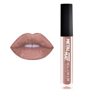 Elixir Make-Up Liquid Lip Metal Matte Υγρό Ματ Κραγιόν 372 Copper Penny, 1τμχ