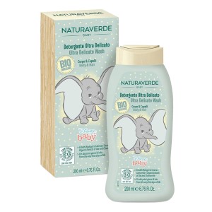 Naturaverde Disney Baby Απαλό Καθαριστικό Σώματος & Μαλλιών, 200ml