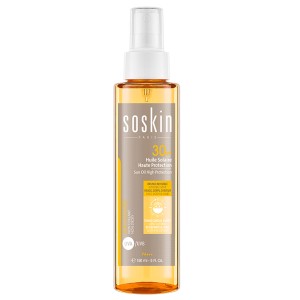 Soskin Sun Guard Sun Oil High Protection SPF30 Αντηλιακό Λάδι Υψηλής Προστασίας σε Σπρέι για Πρόσωπο, Σώμα & Μαλλιά, 150ml