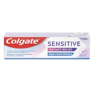 Colgate Sensitive Instant Relief Repair & Gentle Whitening Οδοντόκρεμα για την Επαναφορά της Φυσικής Λευκότητας των Δοντιών, 75m