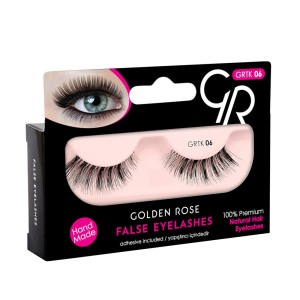 Golden Rose Ψεύτικες Βλεφαρίδες GRTK 06 Kit, 1τμχ