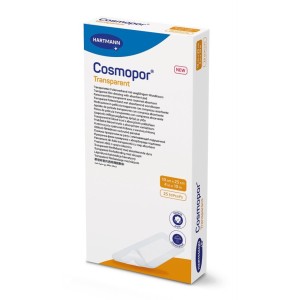 Cosmopor Transparent Διαφανές Επίθεμα Μεμβράνης με Γάζα 10x25cm, 25τμχ