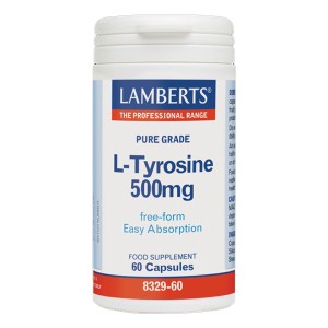 Lamberts L-Tyrosine 500mg, 60κάψουλες