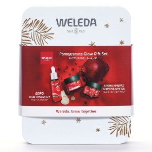 Weleda Σετ Ρόδι Κρέμα Ημέρας, 40ml & Κρέμα Νύχτας, 40ml & Δώρο Λάδι Προσώπου Ρόδι, 1τμχ