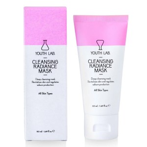 Youth Lab Cleansing Radiance Mask, Μάσκα Καθαρισμού, Λάμψης & Μείωσης των Διεσταλμένων Πόρων για Όλους τους Τύπους Δέρματος, 50ml