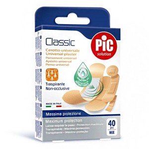 Pic Solution Classic Αυτοκόλλητο Τσιρότο, 40τμχ