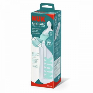 Nuk Anti-colic Professional Μπιμπερό Πλαστικο Κατά των Κολικών με Δείκτη Ελέγχου Θερμοκρασίας, 1τμχ
