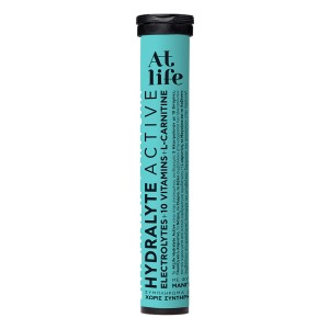 Atlife Hydralyte Active Electrolytes +10 Vitamins +L-Carnitine Ενυδάτωση & Αντοχή, 24 Αναβράζοντα Δισκία
