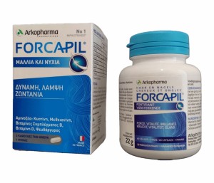 Arkopharma Forcapil Συμπλήρωμα Διατροφής Για Μαλλιά Και Νύχια, 60 κάψουλες