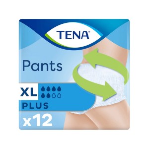 Tena Pants Plus Εσώρουχα Ακράτειας XLarge, 12τμχ