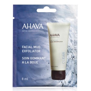 Ahava Facial Mud Exfoliator Απολεπιστική Κρέμα Προσώπου με Λάσπη Νεκράς Θάλασσας, 8ml