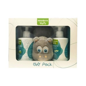 Macrovita Kids Παιδικό Aφρόλουτρο 300ml & Παιδικό Σαμπουάν 300ml & Δώρο Hippo Λούτρινο
