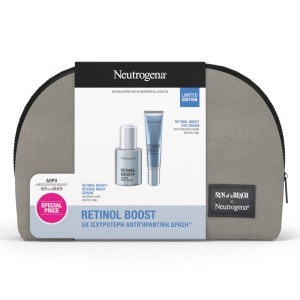 Neutrogena® X Sun of a Beach - Retinol Boost Limited Edition Νεσεσέρ με Εντατικό Ορό Νυκτός 30ml & Αντιγηραντική Κρέμα Ματιών 15ml
