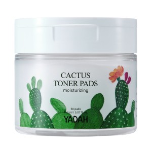 Yadah Cactus Toner Pads Καθαριστικά Pads από 100% Βαμβάκι, 60 pads