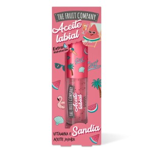 The Fruit Company Lip Oil Έλαιο Χειλιών Watermelon, 3.6ml