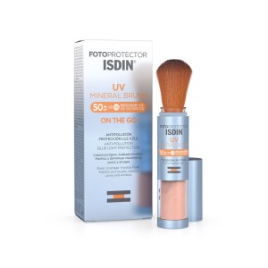 Isdin Fotoprotector UV Mineral Brush Αντηλιακό σε Πούδρα Προσώπου SPF50+ με 100% Φυσικά Φίλτρα, 2g