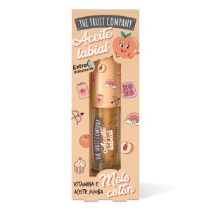 The Fruit Company Lip Oil Έλαιο Χειλιών Ροδάκινου, 3.6ml