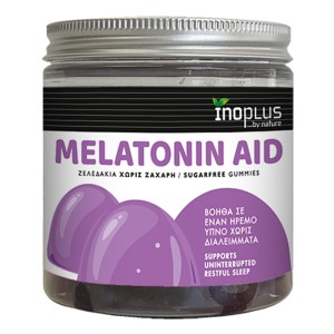 Inoplus Melatonin Aid Συμπλήρωμα Διατροφής για τον Ύπνο, 60ζελεδάκια
