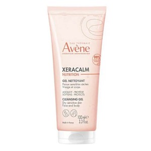Avene Xeracalm Nutrition Gel Nettoyant Τζελ Καθαρισμού Ευαίσθητες & Ξηρές Επιδερμίδες, 100ml