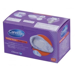 Cleanis CareBag Protege Bassin Σακούλες Επένδυσης Σκοραμίδας (Σάκος Υγιεινής), 20τμχ
