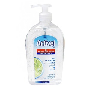 Activel Plus Gel 70% Αλκοόλη Αντισηπτικά Χεριών, 500ml