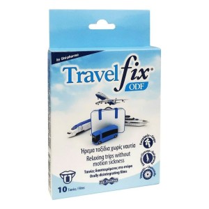 Uni-Pharma Travelfix ODF Διασπειρόμενες Ταινίες για την Ανακούφιση από την Ναυτία, 10τμχ