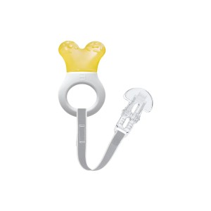 Mam Mini Cooler Και Clip Πολύκρικος Οδοντοφυΐας Με Νερό Και Κορδέλα Στήριξης Μπλε, 1σετ