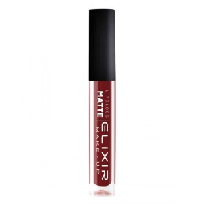 Elixir Make-up Liquid Lip Matte Κρεμώδες Ματ Κραγιόν 340 Wine, 1τμχ