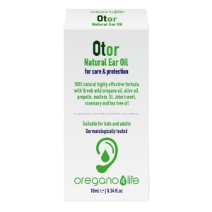 Oregano 4 Life Otor Φυσικό Αιθέριο Έλαιο για τα Αυτιά, 10ml