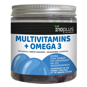 Inoplus Multivitamins + Omega 3, 60ζελεδάκια