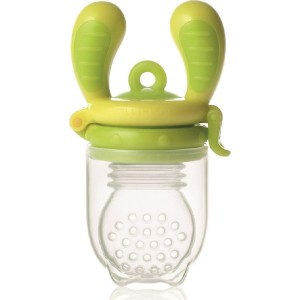 Kidsme Food Feeder Πιπίλα φαγητού σιλικόνης Lime - Medium 4+ Μηνών KID-0075, 1τμχ